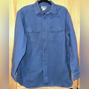 Vintage LL Bean heavyweight flannel size LT